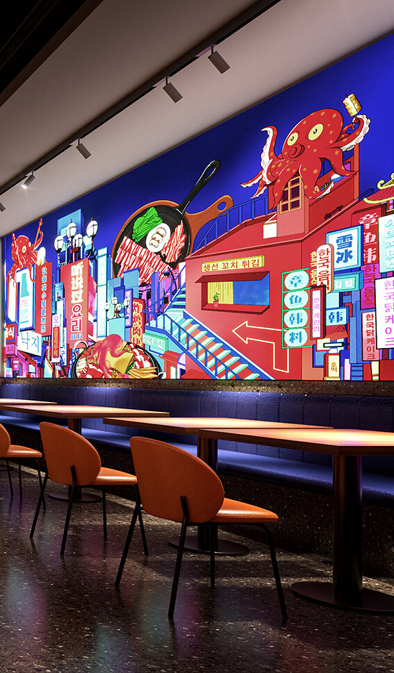Restaurant Design<br>TSOO听说过韩料