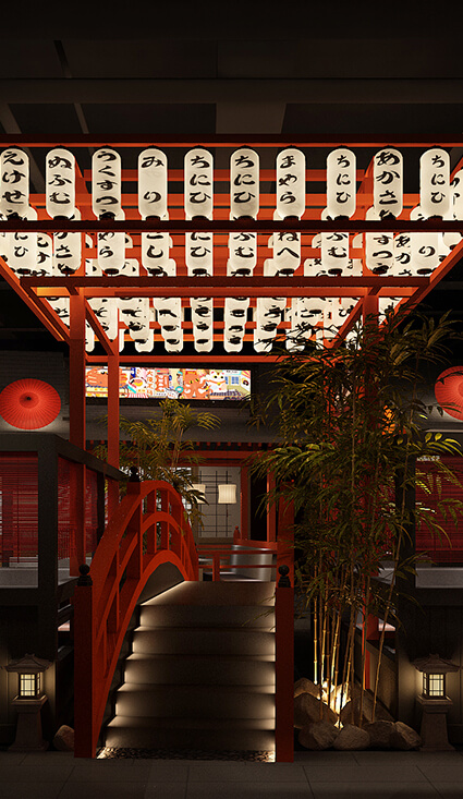 Restaurant Design<br>谷牛和牛烧肉