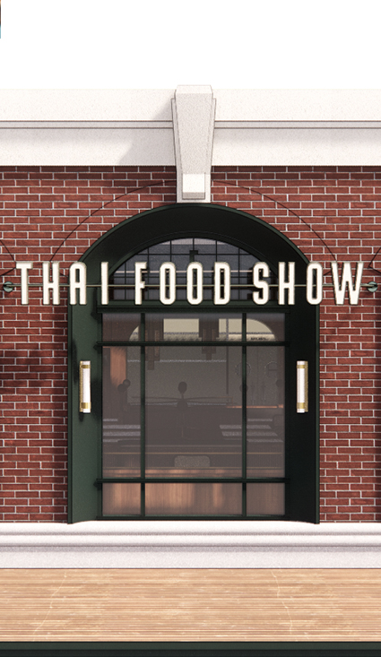 Restaurant Design<br>太食兽泰式茶餐厅